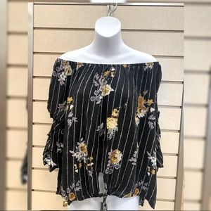 Off the shoulder blouse